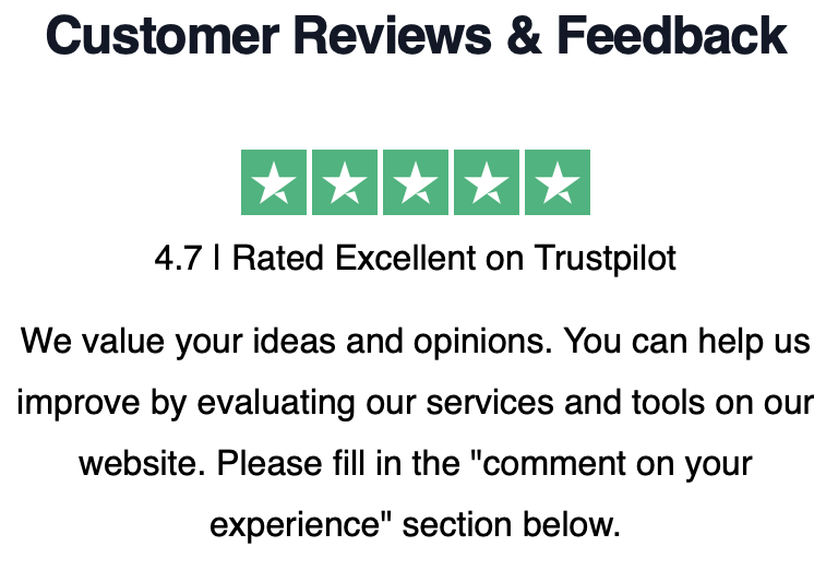  Customer Reviews & Feedback
